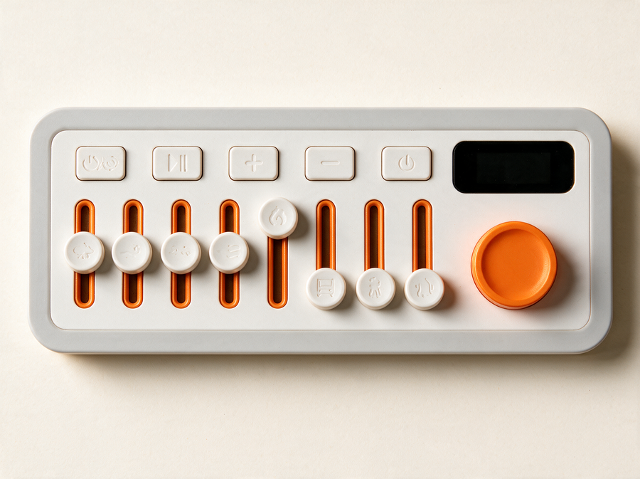 Eight sliders set for thin wall
